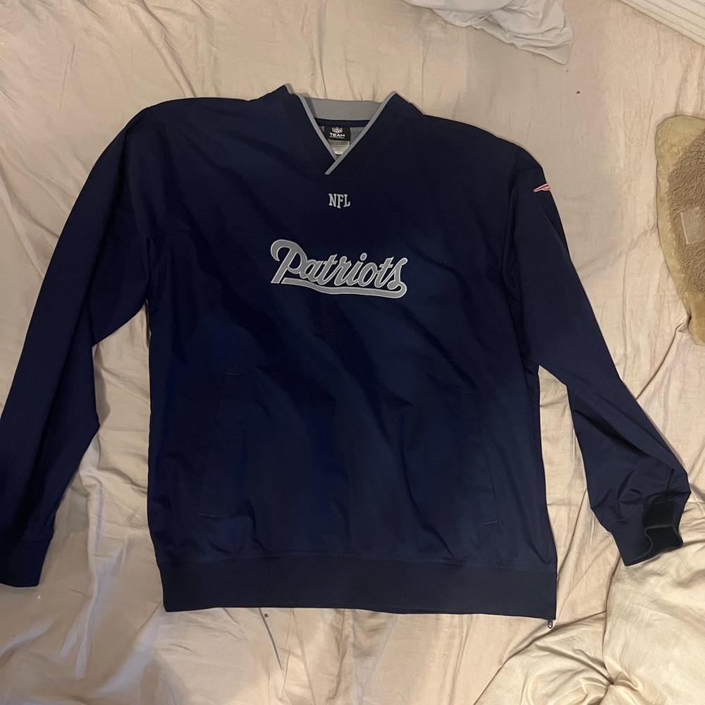 PATRIOTS windbreaker sweater Large Men’s